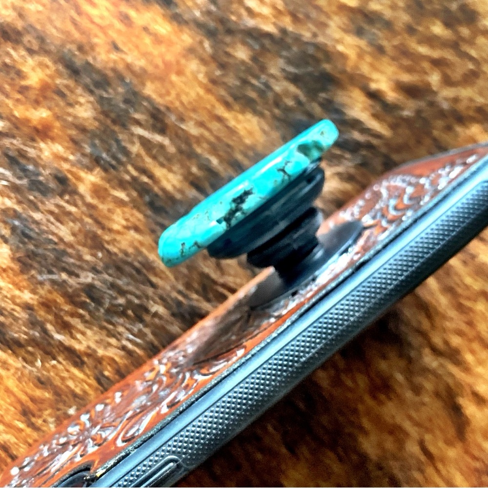 Large Turquoise Popsocket - Picture 2 of 3